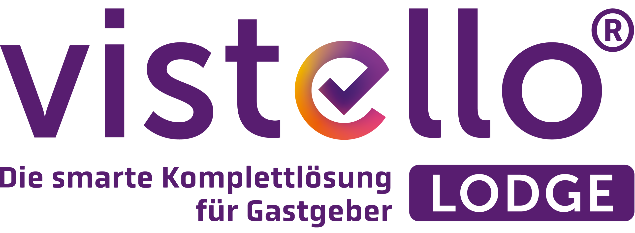 Das Logo von Vistello Lodge